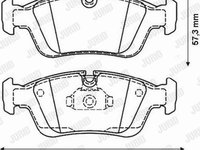 Set placute de frana BMW 3 Compact E36 JURID 571959JC