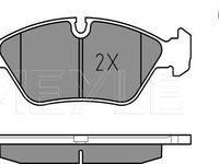 Set placute de frana BMW 5 E28 MEYLE 025 206 2919