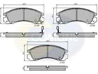 Set placute de frana CITROËN C-CROSSER EP COMLINE CBP3234