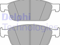 Set placute de frana,frana de parcare cu disc punte fata (LP3672 DELPHI) FORD,FORD (CHANGAN)