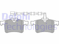 Set placute de frana,frana de parcare cu disc puntea spate (LP3727 DELPHI) JAGUAR