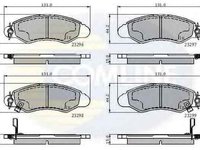 Set placute de frana OPEL AGILA A H00 COMLINE CBP3814