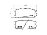 Set placute de frana Opel ANTARA 2006-2016 #2 05P1323