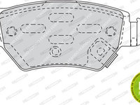 Set placute de frana OPEL ASTRA G hatchback F48 F08 FERODO FDB1294