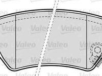 Set placute de frana OPEL ZAFIRA A F75 VALEO 598584