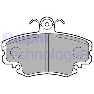 Set placute de frana RENAULT LOGAN I LS DELPHI LP885