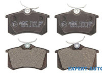 Set placute de frana spate Citroen C4 cupe (LA_) 2004-2011 026300