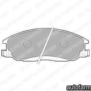 Set placute de frana SSANGYONG REXTON (GAB_) DELPHI LP1743