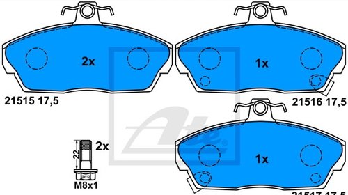 SET PLACUTE FRANA - ATE - 13.0460-2803.2