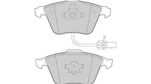 Set placute frana Audi AUDI A4 Cabriolet (8H7