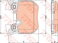 Set placute frana BMW 1 cupe (E82) - OEM - TRW: GDB1795 - Cod intern: W02263901 - LIVRARE DIN STOC in 24 ore!!!