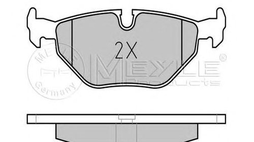 Set placute frana BMW 3 (E30) - OEM - MEYLE O