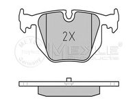 Set placute frana BMW 3 Touring (E46) - OEM - MEYLE ORIGINAL GERMANY: 0252148717|025 214 8717 - W02175347 - LIVRARE DIN STOC in 24 ore!!!