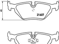 Set placute frana BMW Z1 - OEM - QUARO: QP3757 - Cod intern: W02606949 - LIVRARE DIN STOC in 24 ore!!!