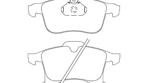 Set placute frana BREMBO Opel Astra H