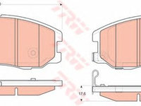 Set placute frana CHEVROLET CAPTIVA (C100, C140) - Cod intern: W20012948 - LIVRARE DIN STOC in 24 ore!!!