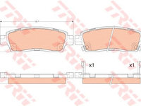 Set placute frana CHEVROLET TRAILBLAZER 01-08 - OEM-TRW: GDB4455|GDB4455 - W02247251 - LIVRARE DIN STOC in 24 ore!!!