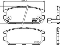 Set placute frana CHRYSLER SEBRING (JR) - OEM - MEYLE ORIGINAL GERMANY: 0252170615/W|025 217 0615/W - W02299589 - LIVRARE DIN STOC in 24 ore!!!