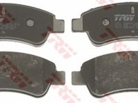 Set placute frana CITROEN C3 II - OEM - TRW: GDB1463 - Cod intern: W02332938 - LIVRARE DIN STOC in 24 ore!!!