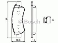 Set placute frana CITROEN RELAY bus - Cod intern: W20277108 - LIVRARE DIN STOC in 24 ore!!!