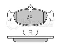 Set placute frana DAEWOO CIELO (KLETN) - OEM - MEYLE ORIGINAL GERMANY: 0252054716|025 205 4716 - W02113279 - LIVRARE DIN STOC in 24 ore!!!