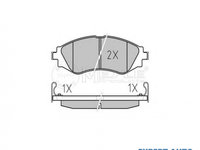 Set placute frana Daewoo LANOS (KLAT) 1997-2016 #2 0252323417