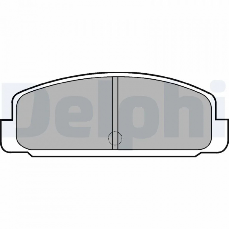 Set placute frana Delphi HAIMA (FAW) FREEMA 2009-2017 - LP401