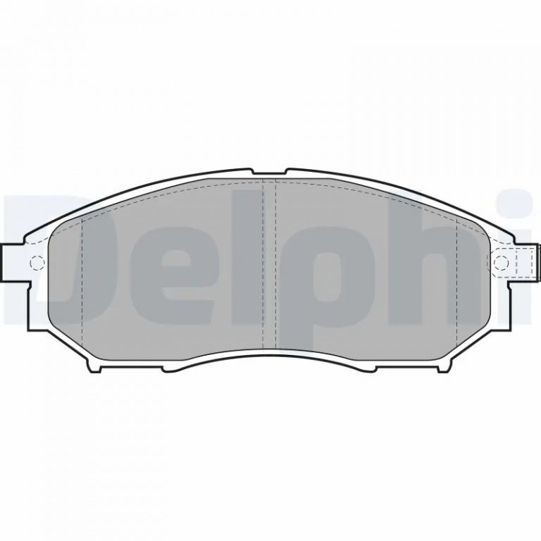Set placute frana Delphi INFINITI Q60 Cabriolet 2013-2018 - LP2030