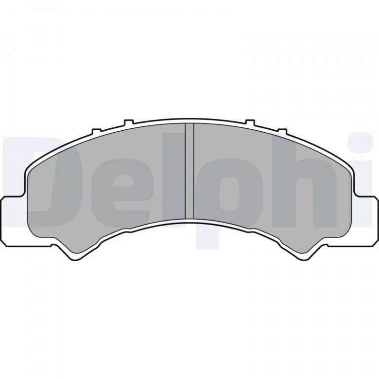 Set placute frana Delphi ISUZU FORWARD F 2006-2011 - LP2770