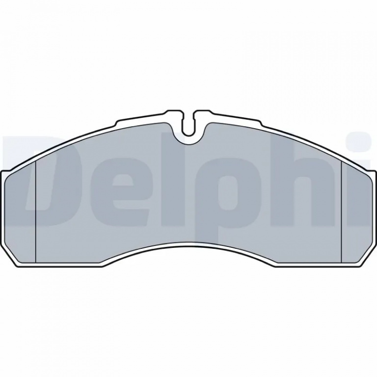 Set placute frana Delphi IVECO DAILY III platou / sasiu 1999-2006 - LP3541