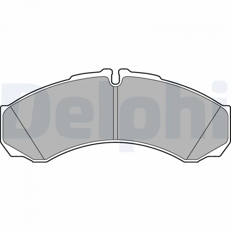 Set placute frana Delphi IVECO DAILY VI bus 2014-2025 - LP3190