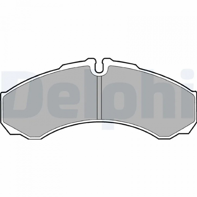 Set placute frana Delphi IVECO DAILY VI bus 2014-2025 - LP1616