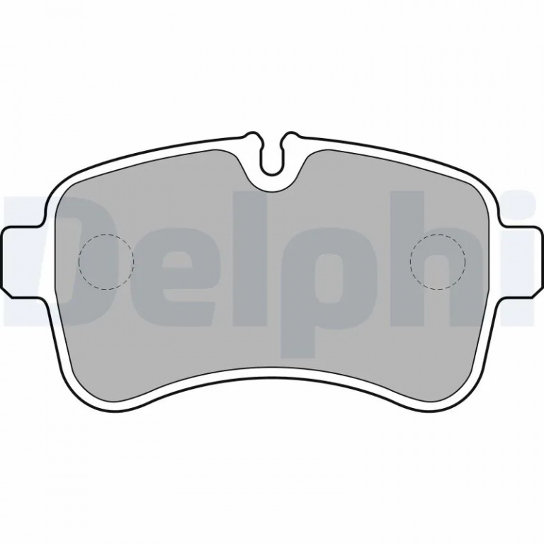 Set placute frana Delphi IVECO DAILY VI platou / sasiu 2014-2025 - LP2040