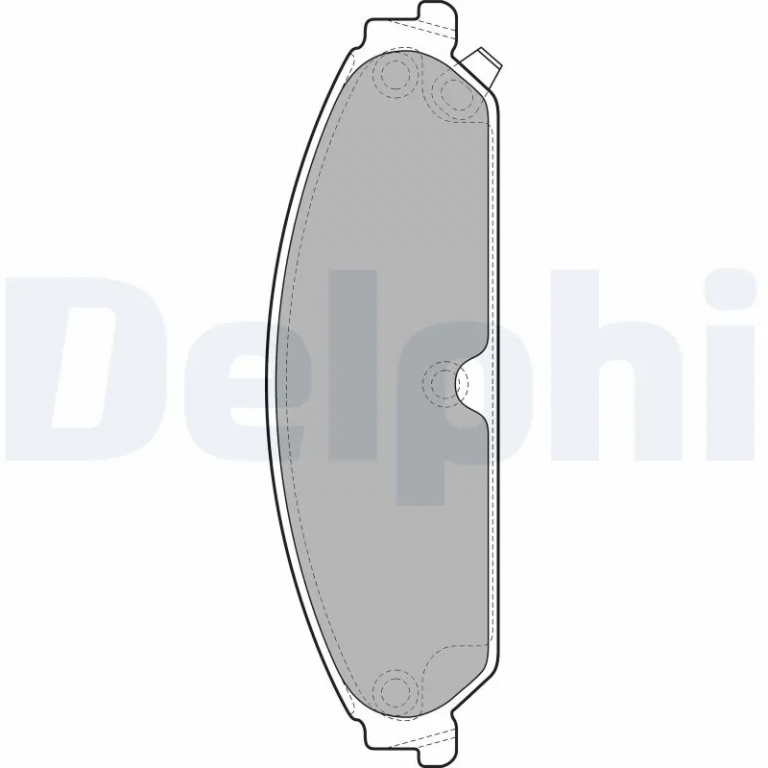 Set placute frana Delphi LANCIA THEMA (LX_) 2011-2014 - LP2033