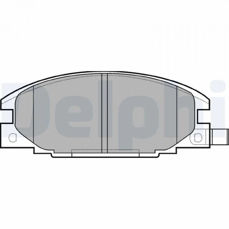 Set placute frana Delphi OPEL FRONTERA A (U92) 1992-1998 - LP629