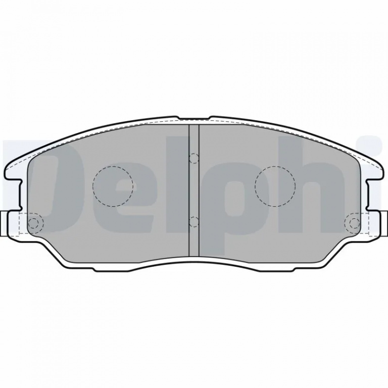 Set placute frana Delphi SSANGYONG RODIUS II VAN (CA1) 2015-2020 - LP1857
