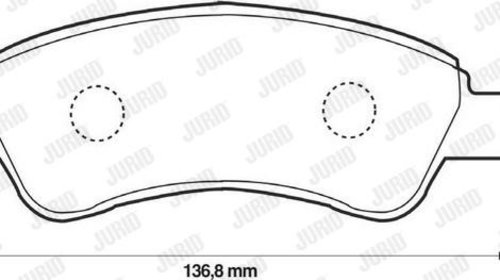 Set placute frana disc CITROËN XSARA PICASSO