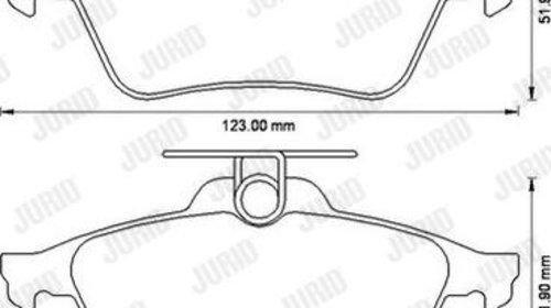 Set placute frana disc OPEL VECTRA C GTS Prod