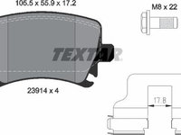 Set placute frana disc VW TOURAN 1T1 1T2 Producator TEXTAR 2391401