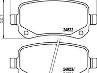 Set placute frana DODGE CARAVAN - OEM - QUARO: QP3169 - Cod intern: W02605265 - LIVRARE DIN STOC in 24 ore!!!