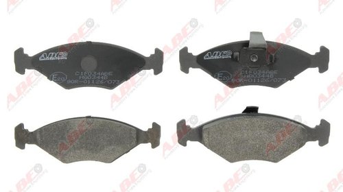 Set placute frana fata abe pt fiat palio, sie