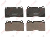 Set placute frana fata abe pt vw touareg dupa 2002-