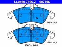 Set placute frana fata Ate pt mercedes sprinter, vito, vw lt