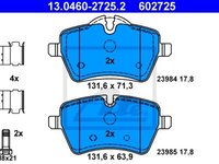 Set placute frana fata ate pt mini mini