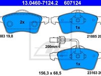 Set placute frana fata ate vw transporter 4