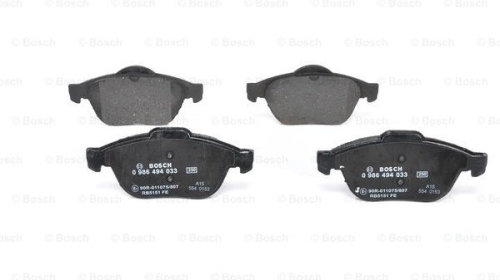 Set placute frana fata Bosch 0986494033, Renault Espace Laguna 2, 2001-2007, punte fata,