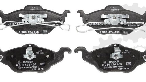 Set placute frana fata bosch pt opel astra g