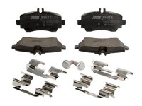 Set placute frana fata ceramice jurid pt mercedes a-class(w168)