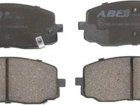 Set placute frana Fata CITROEN AXEL HYUNDAI I10 I I10 II I20 I KIA PICANTO 0.7-1.2LPG 07.84- ABE C10320ABE