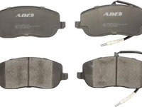 Set placute frana Fata CITROEN C8 JUMPY FIAT SCUDO ULYSSE LANCIA PHEDRA PEUGEOT 807 EXPERT 1.6-3.0 10.95- ABE C1C043ABE